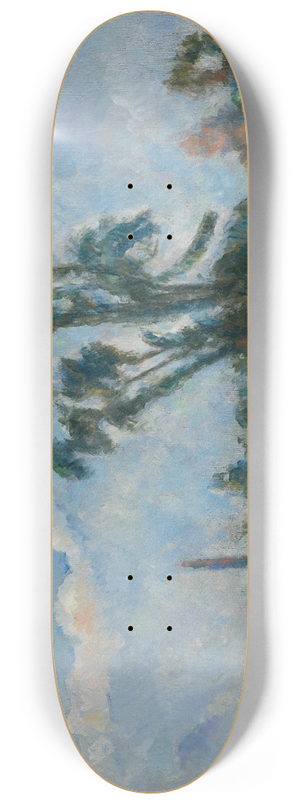 Paul Czanne - La Rivire 8.25 inch art skate deck Paul Czanne - La Rivire 8.25 inch art skate deck