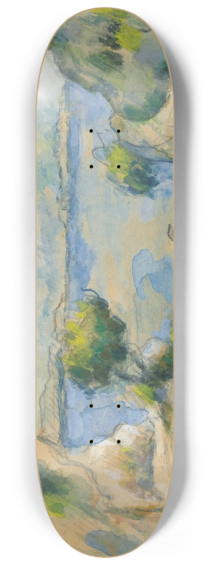 Paul Czanne - Le Meurtre Dans La Ravine 8.25 inch art skate deck