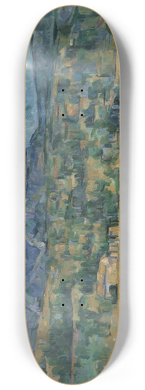 Paul Czanne - Mont Sainte-Victoire 8.25 inch art skate deck Paul Czanne - Mont Sainte-Victoire 8.25 inch art skate deck