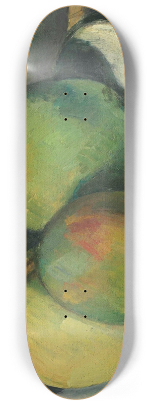 Paul Czanne - Poires dans une assiette blanche 8.25 inch art skate deck