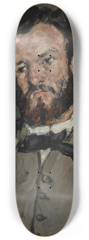 Paul Czanne - Portrait of Anthony Valabrgue 8.25 inch art skate deck