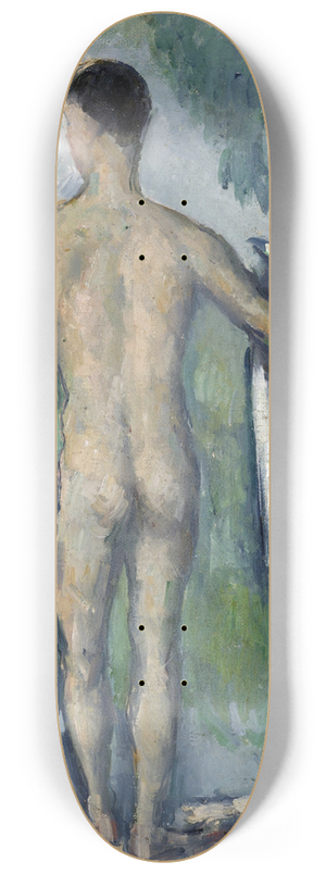 Paul Czanne - Standing Bather, Seen from the Back 8.25 inch art skate deck