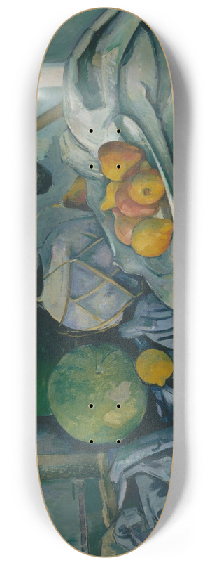 Paul Czanne - Still Life with a Ginger Jar and Eggplants 8.25 inch art skate deck