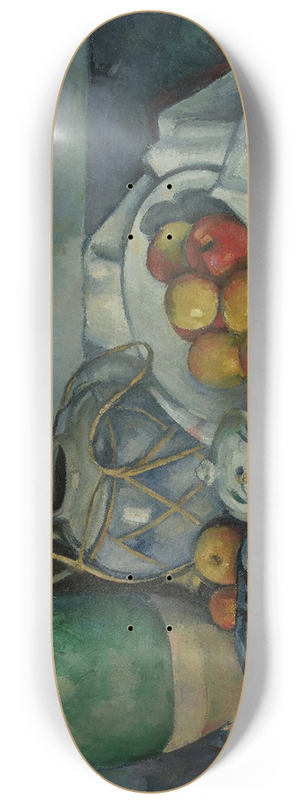 Paul Czanne - Still Life with Apples 8.25 inch art skate deck Paul Czanne - Still Life with Apples 8.25 inch art skate deck