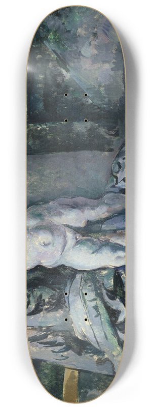 Paul Czanne - Still Life with Statuette 8.25 inch art skate deck Paul Czanne - Still Life with Statuette 8.25 inch art skate deck
