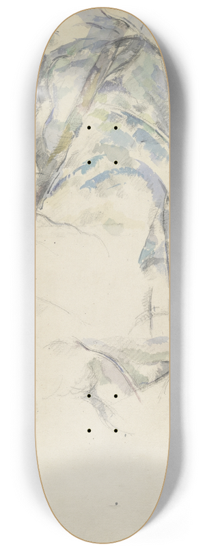 Paul Czanne - Trees Leaning over Rocks 8.25 inch art skate deck