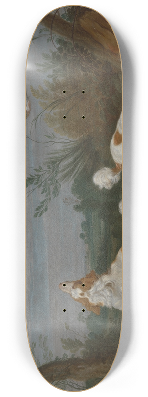 Paul de Vos - Partridge Hunt 8.25 inch art skate deck