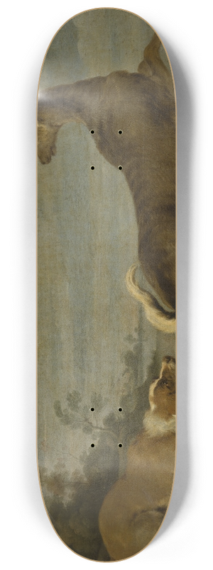 Paul de Vos - Stag Hunt 8.25 inch art skate deck