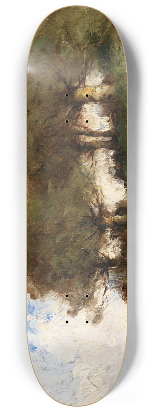 Paul Dsir Trouillebert - Flussufer 8.25 inch art skate deck