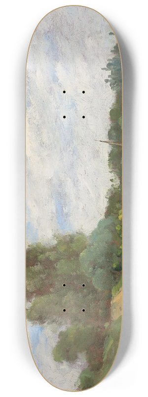 Paul Dsir Trouillebert - Le Bateau  Voiles 8.25 inch art skate deck