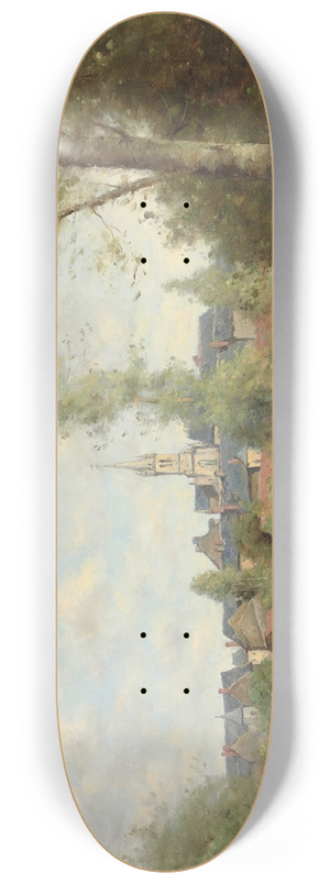 Paul Dsir Trouillebert - Vue De La Flche 8.25 inch art skate deck