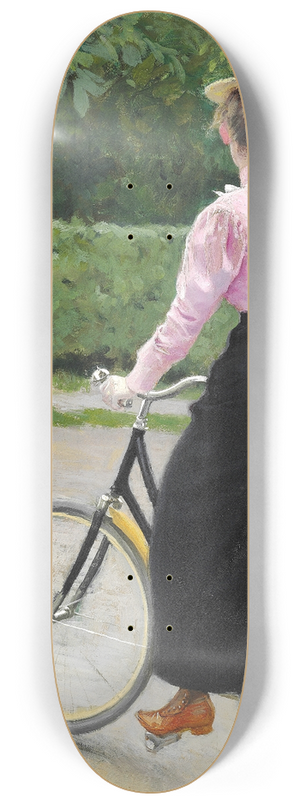 Paul Fischer - P cykeltur en sommerdag 8.25 inch art skate deck