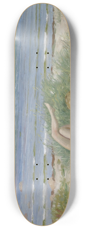 Paul Fischer - Piger p stranden, Bstad 8.25 inch art skate deck Paul Fischer - Piger p stranden, Bstad 8.25 inch art skate deck