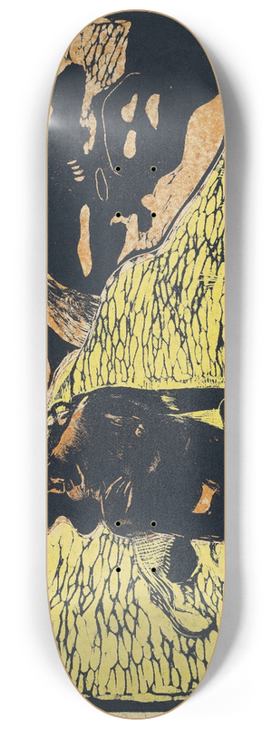 Paul Gauguin - Auti te Pape (Women at the River) 8.25 inch art skate deck Paul Gauguin - Auti te Pape (Women at the River) 8.25 inch art skate deck