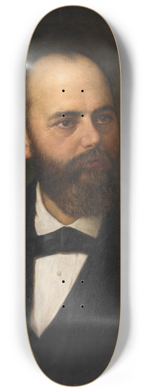 Adolf Mayerhofer - Dr. Johann Ferdinand Edler von Schranck (Vizebrgermeister v. Wien) 8.25 inch art skate deck