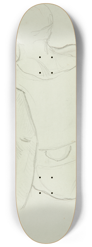 Paul Gauguin - Femme tahitienne de dos 8.25 inch art skate deck Paul Gauguin - Femme tahitienne de dos 8.25 inch art skate deck