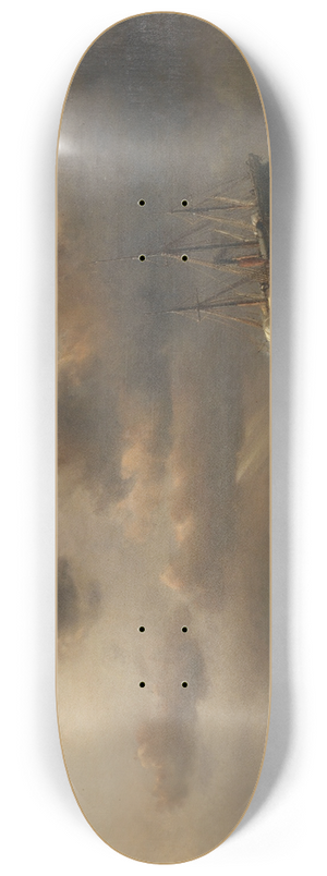 Anton Melbye - Nach dem Sturm 8.25 inch art skate deck