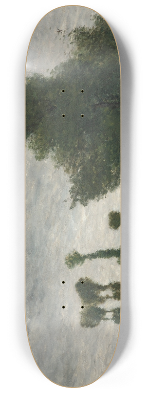 Paul Gauguin - Landscape with Poplars 8.25 inch art skate deck