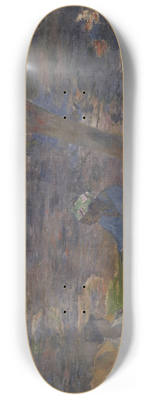 Paul Gauguin - On the Banks of the River at Martinique 8.25 inch art skate deck Paul Gauguin - On the Banks of the River at Martinique 8.25 inch art skate deck