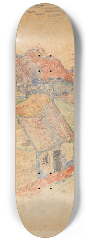 Paul Gauguin - Paysage de Bretagne 8.25 inch art skate deck