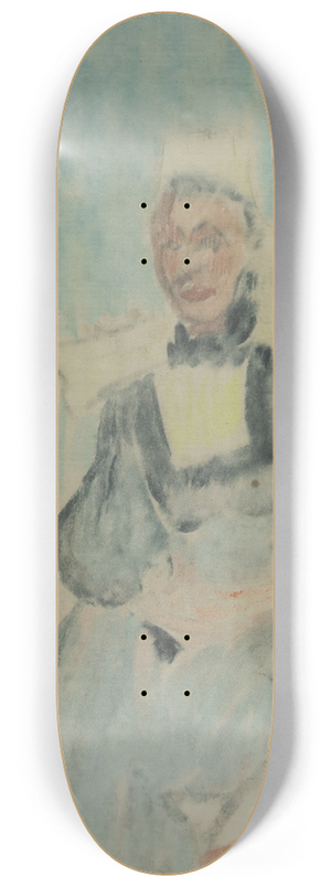 Paul Gauguin - Peasant Woman 8.25 inch art skate deck