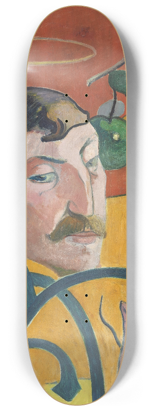 Paul Gauguin - Self-Portrait 8.25 inch art skate deck