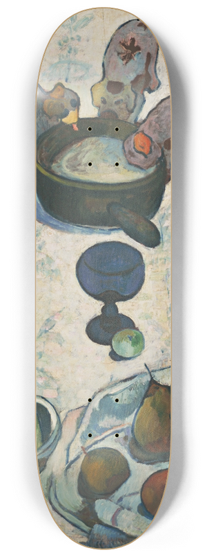 Paul Gauguin - Still Life with Three Puppies 8.25 inch art skate deck