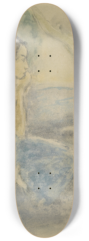 Paul Gauguin - Tahitien assis 8.25 inch art skate deck Paul Gauguin - Tahitien assis 8.25 inch art skate deck