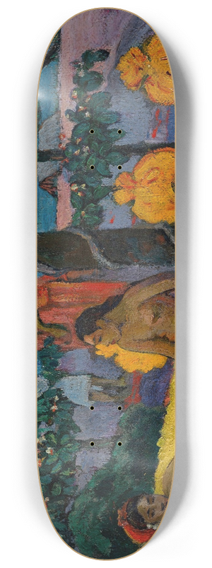 Paul Gauguin - Te Arii Vahine  La Femme Aux Mangos (II) 8.25 inch art skate deck Paul Gauguin - Te Arii Vahine  La Femme Aux Mangos (II) 8.25 inch art skate deck