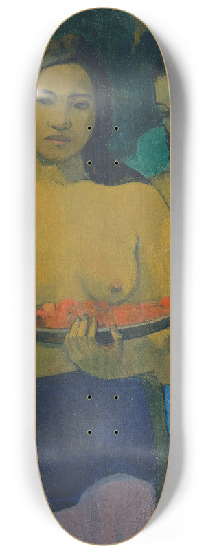 Paul Gauguin - Two Tahitian Women 8.25 inch art skate deck Paul Gauguin - Two Tahitian Women 8.25 inch art skate deck