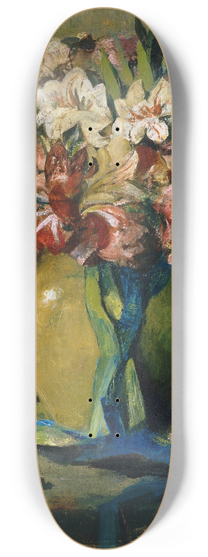 Anton Mller-Wischin - Blumenstrau 8.25 inch art skate deck