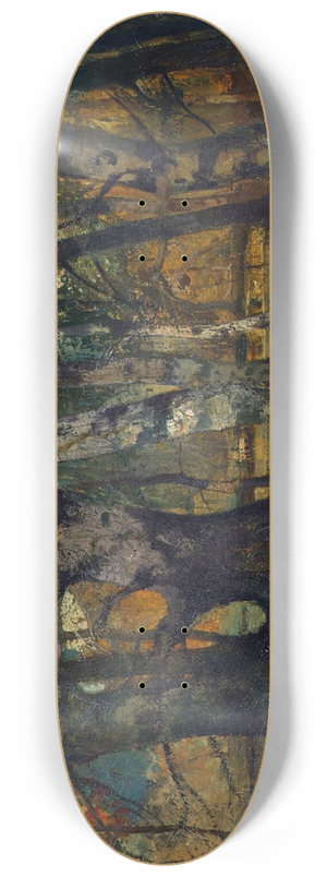 Anton Mller-Wischin - Herbstwald 8.25 inch art skate deck