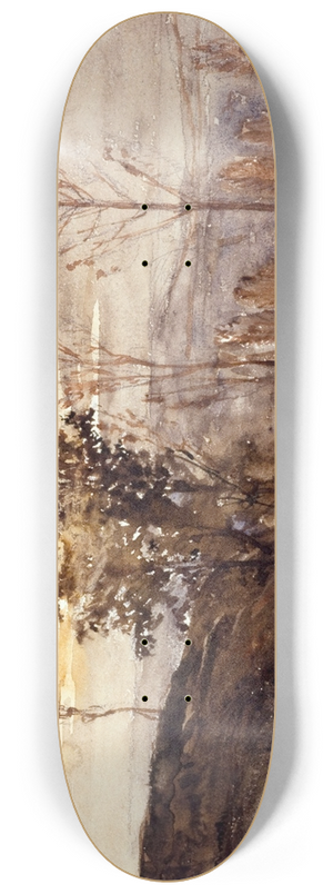 Paul Huet - Les bois de Svres 8.25 inch art skate deck