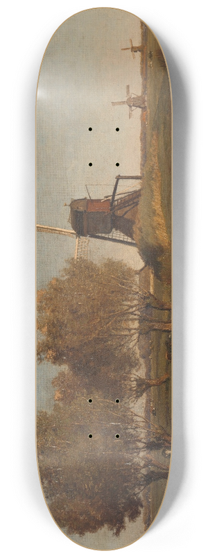 Paul Joseph Constantin Gabril - De Winkel near Abcoude 8.25 inch art skate deck