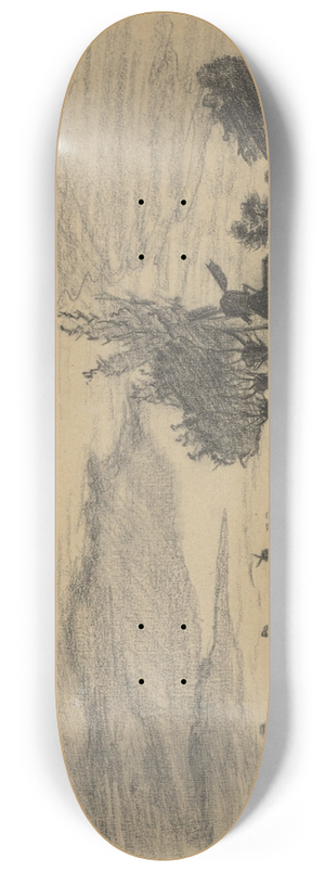 Paul Joseph Constantin Gabril - Een wetering bij Abcoude 8.25 inch art skate deck Paul Joseph Constantin Gabril - Een wetering bij Abcoude 8.25 inch art skate deck