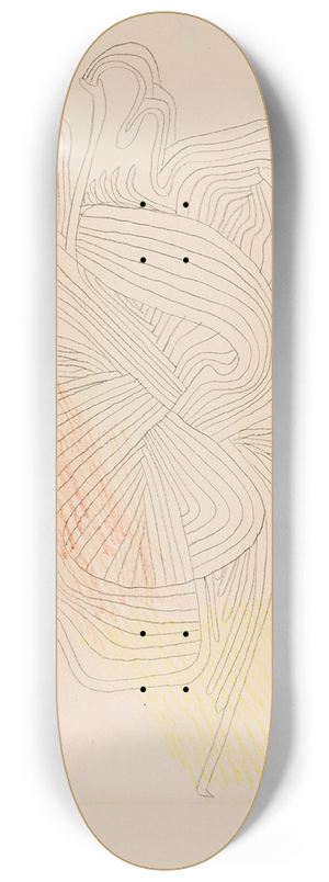 Paul Klee - Beschwingter Tanz 8.25 inch art skate deck Paul Klee - Beschwingter Tanz 8.25 inch art skate deck