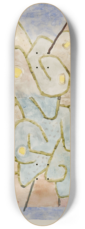 Paul Klee - Der Sauerbaum 8.25 inch art skate deck