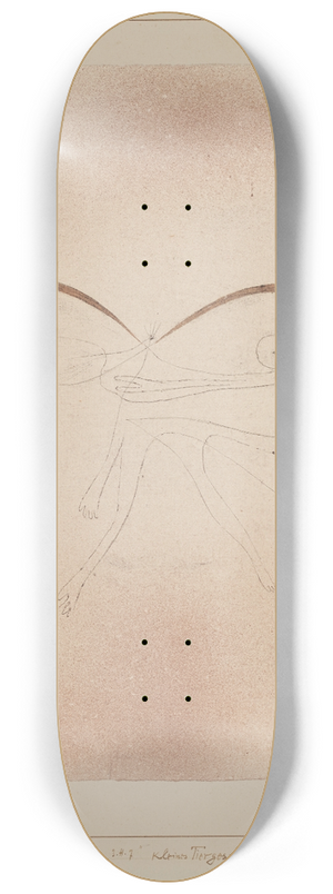 Paul Klee - Kleines Tiergespenst 8.25 inch art skate deck