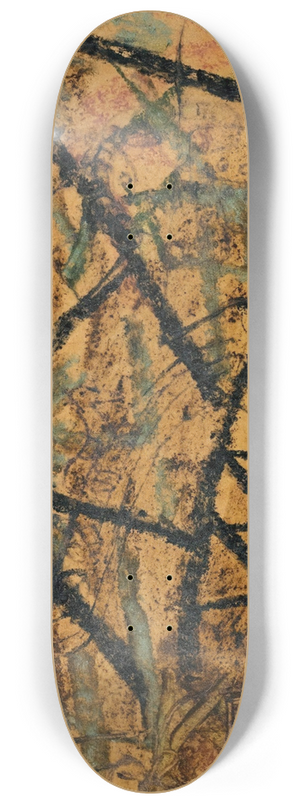 Paul Klee - Mit Dem Wassertrger (With The Water Carrier) 8.25 inch art skate deck
