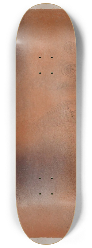 Paul Klee - Owl Comedy 8.25 inch art skate deck