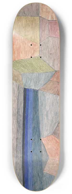 Paul Klee - Promontorio Ph 8.25 inch art skate deck