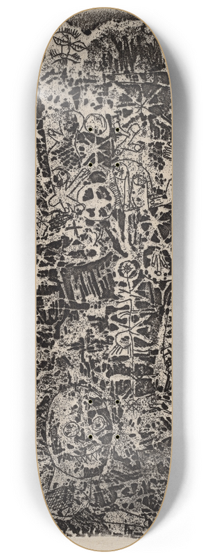 Paul Klee - Small World 8.25 inch art skate deck