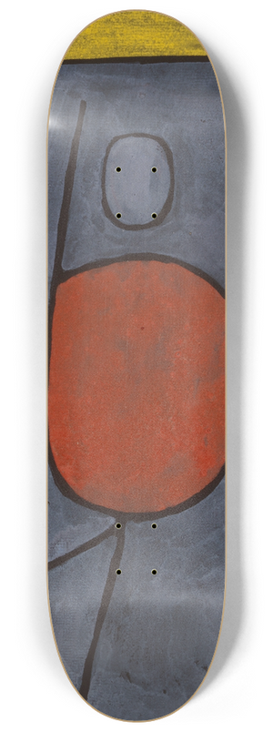 Paul Klee - With an umbrella 8.25 inch art skate deck