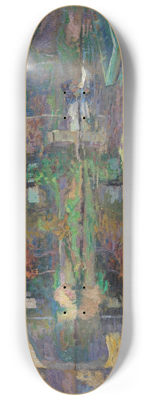 Paul Madeline - Bauernhaus in der Saintonge 8.25 inch art skate deck