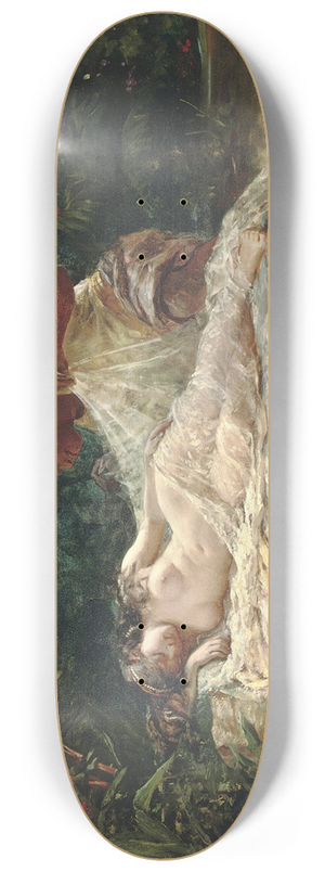 Paul Merwart - Daydreaming 8.25 inch art skate deck Paul Merwart - Daydreaming 8.25 inch art skate deck