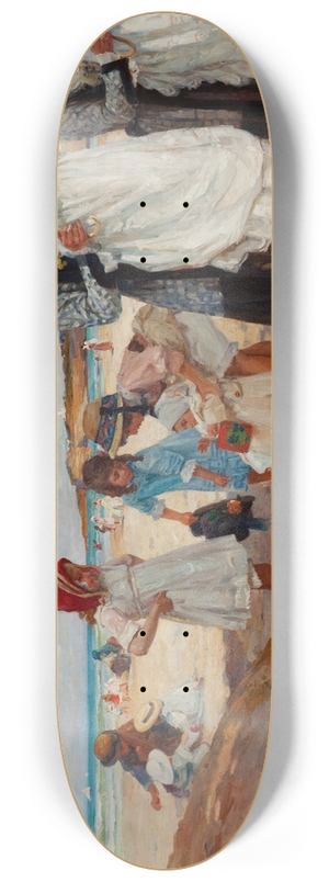 Paul Michel Dupuy - Biarritz Beach 8.25 inch art skate deck