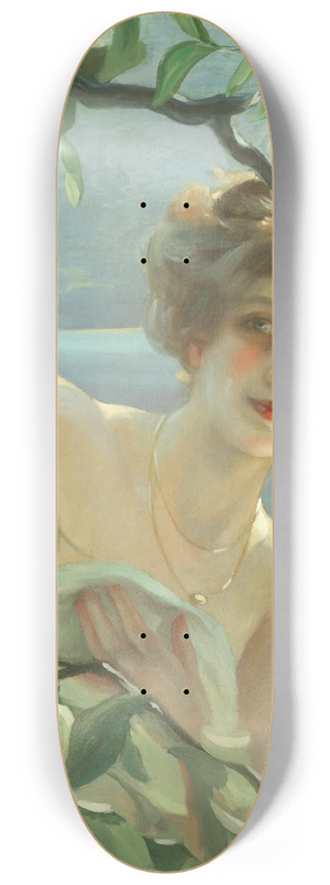 Paul mile Chabas - Baigneuse 8.25 inch art skate deck