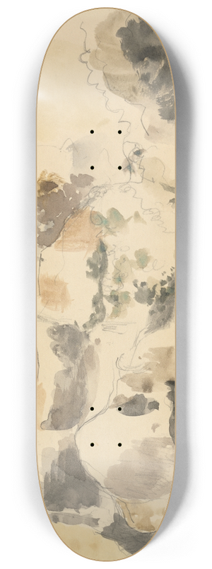 Paul Nash - Cliffs 8.25 inch art skate deck
