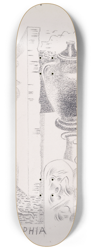 Paul Nash - Hydriotaphia 8.25 inch art skate deck