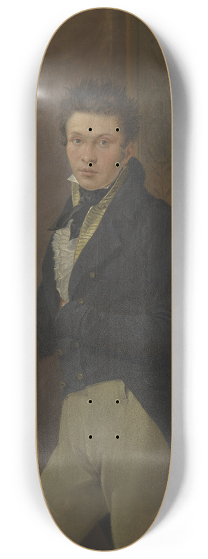 Anton Pierre Steyaert - Self-portrait 8.25 inch art skate deck